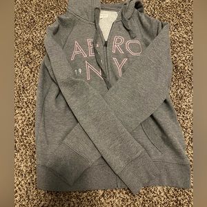 Light grey Aeropostale zip up